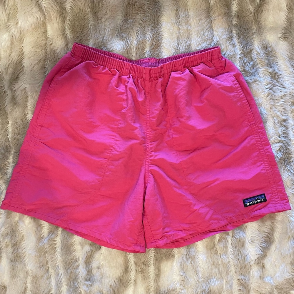 Pink Patagonia shorts